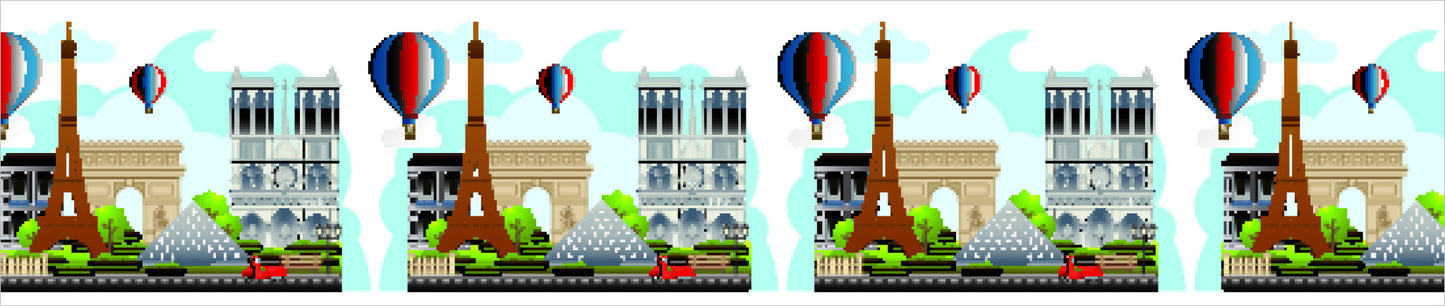 French Icons Bookmark 7 Pack