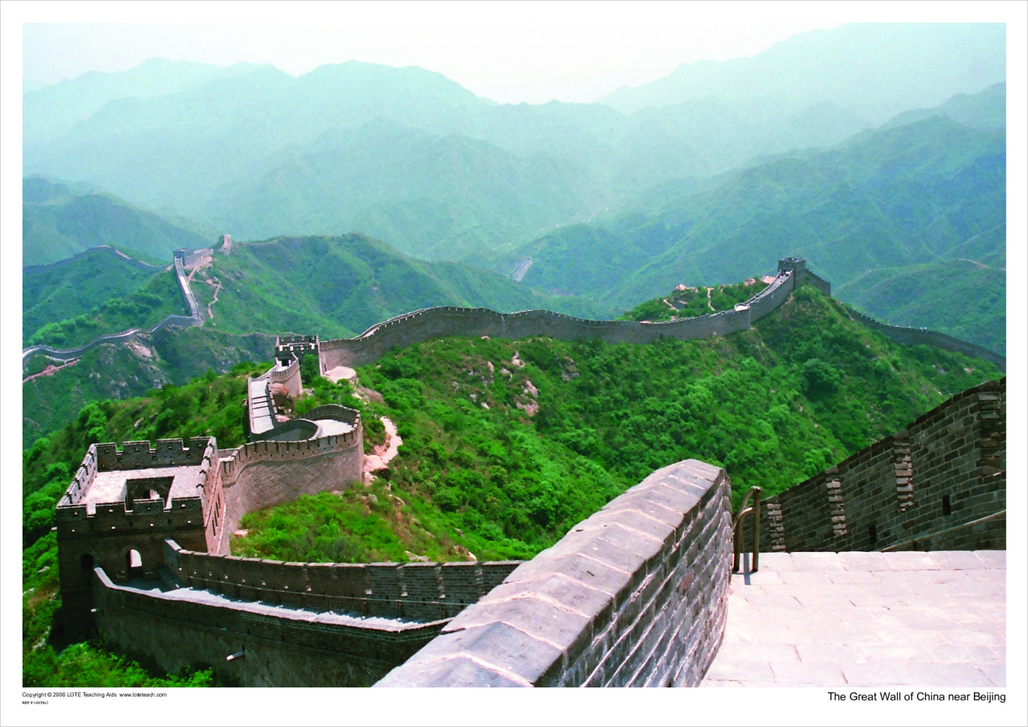 The Great Wall of China near Beijing
