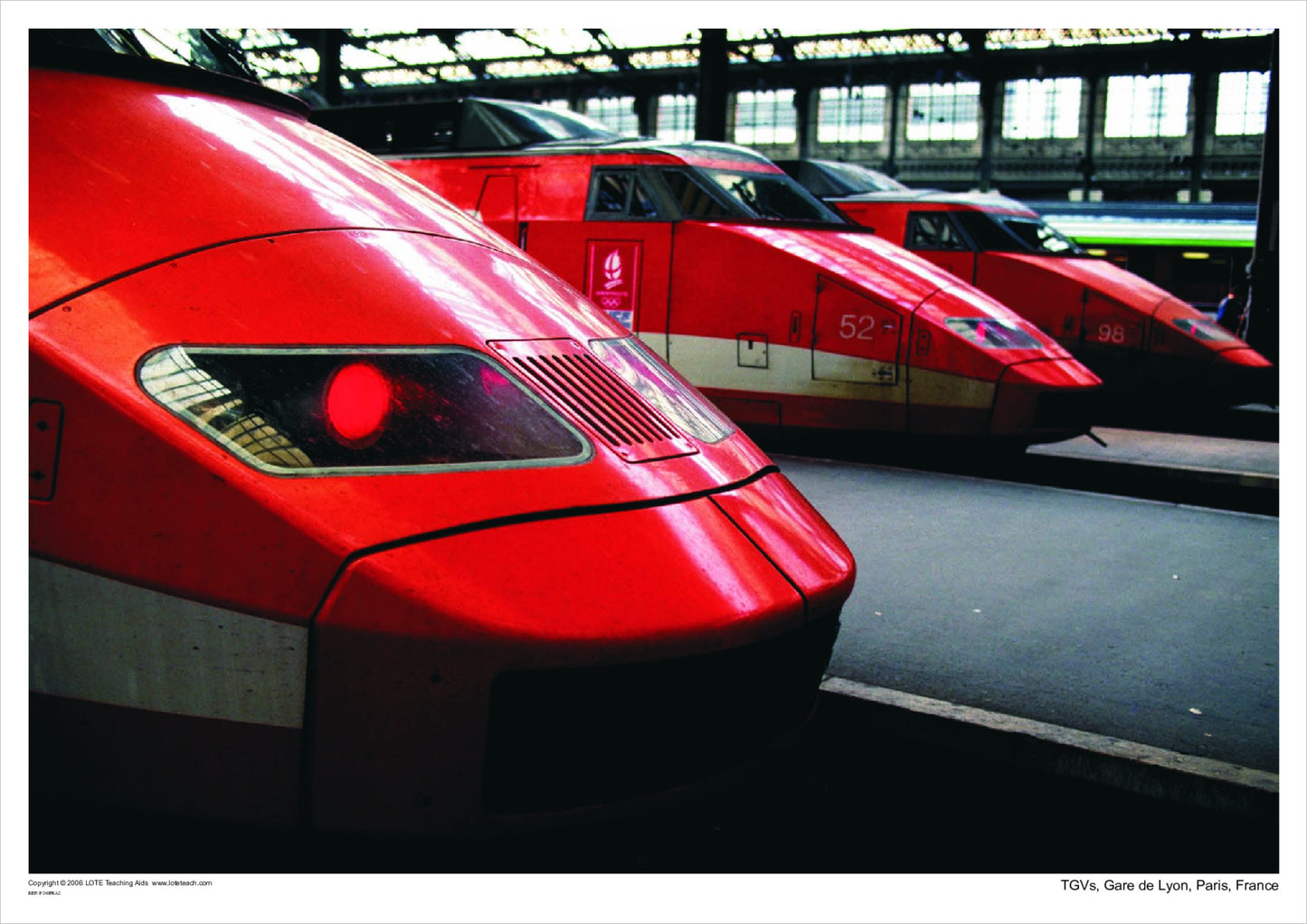 TGVs, Gare de Lyon, Paris