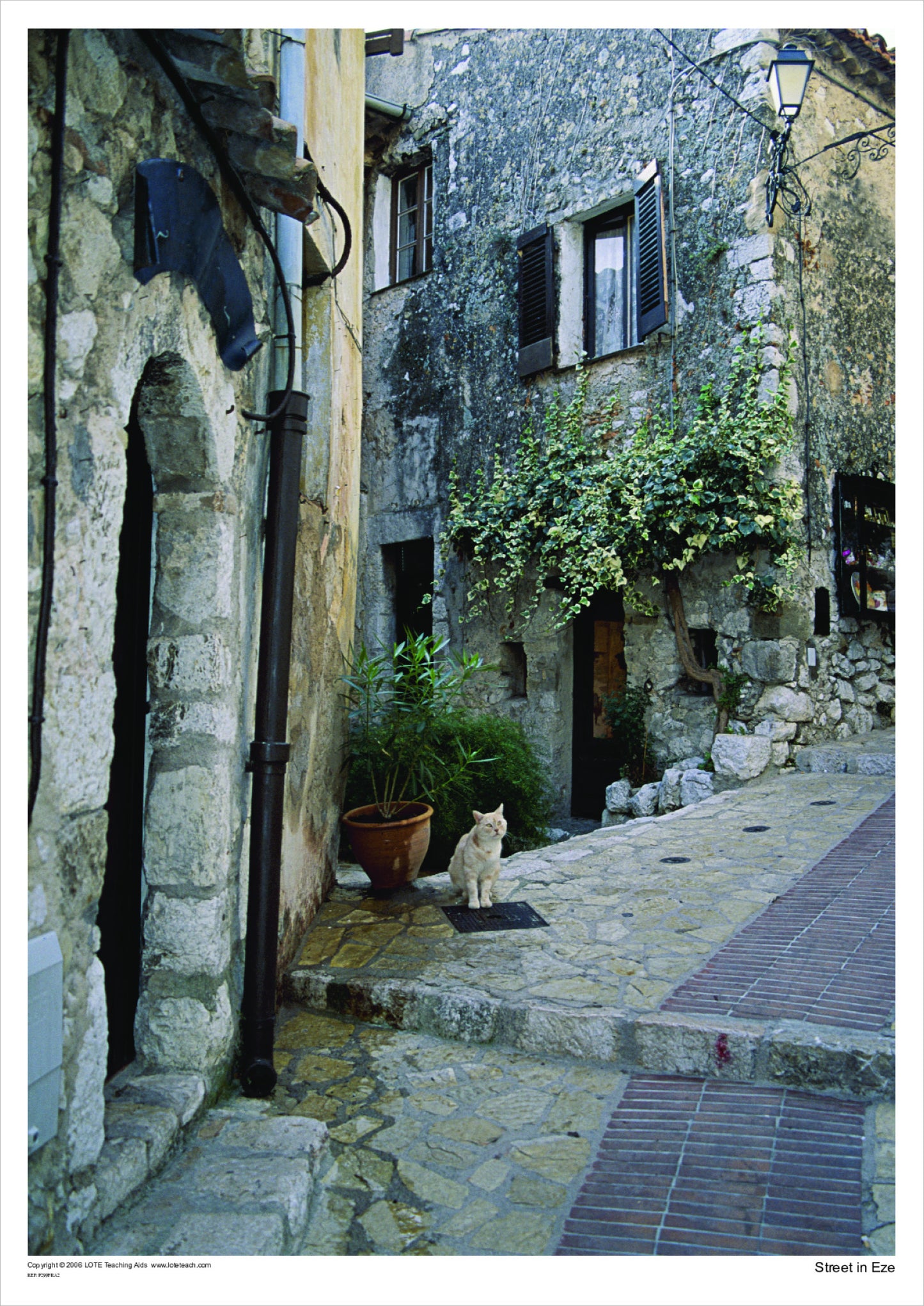 Street in Èze – France