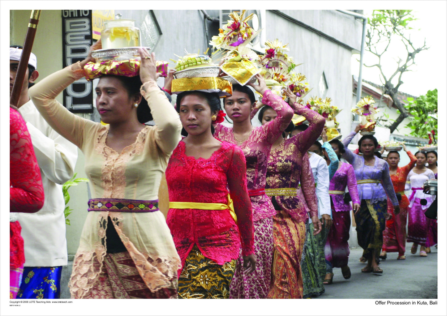 Offer procession, Kuta