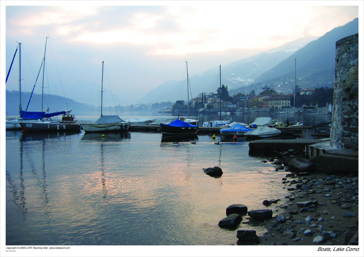 Boats, Lake Como