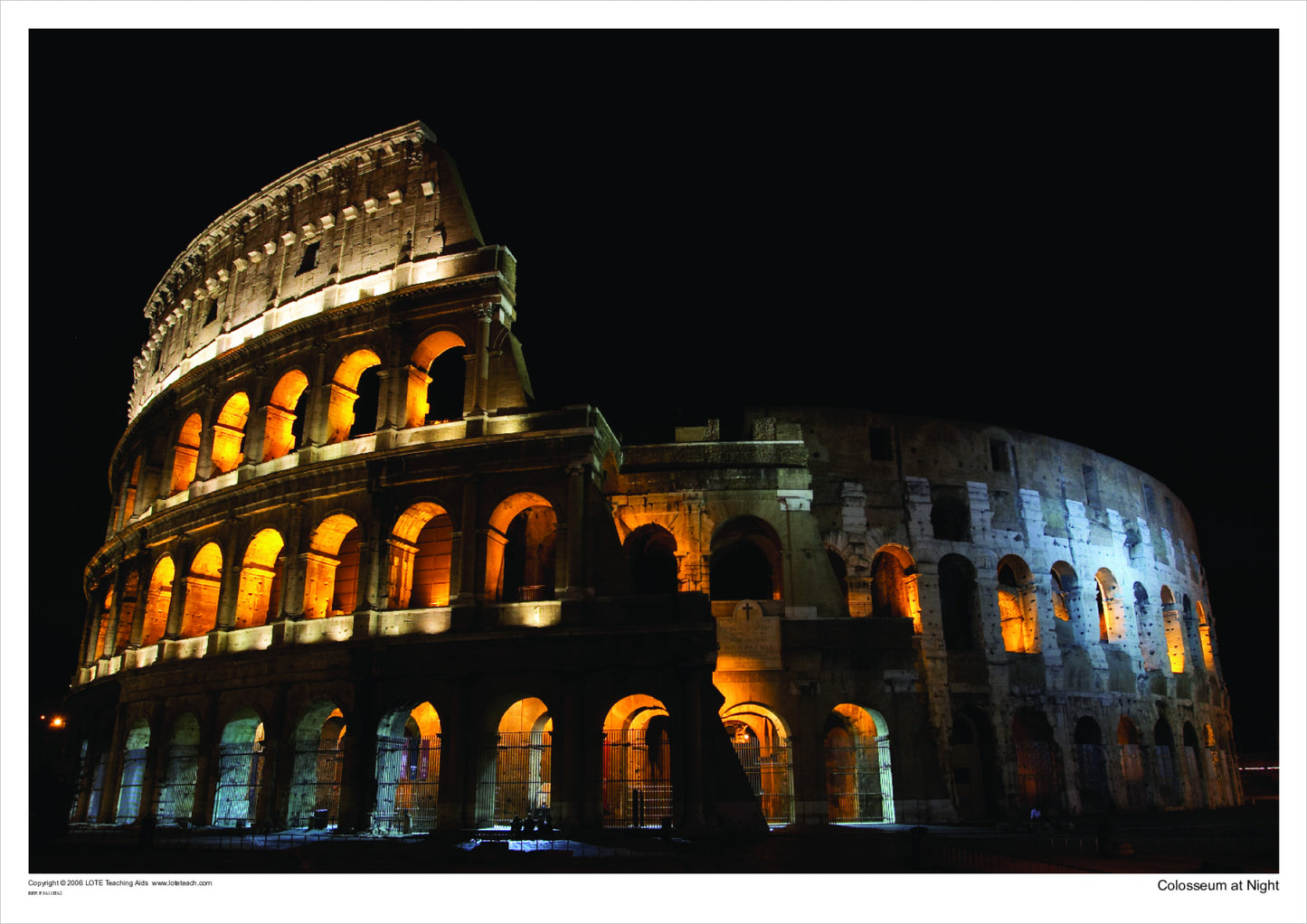 Colosseum at night