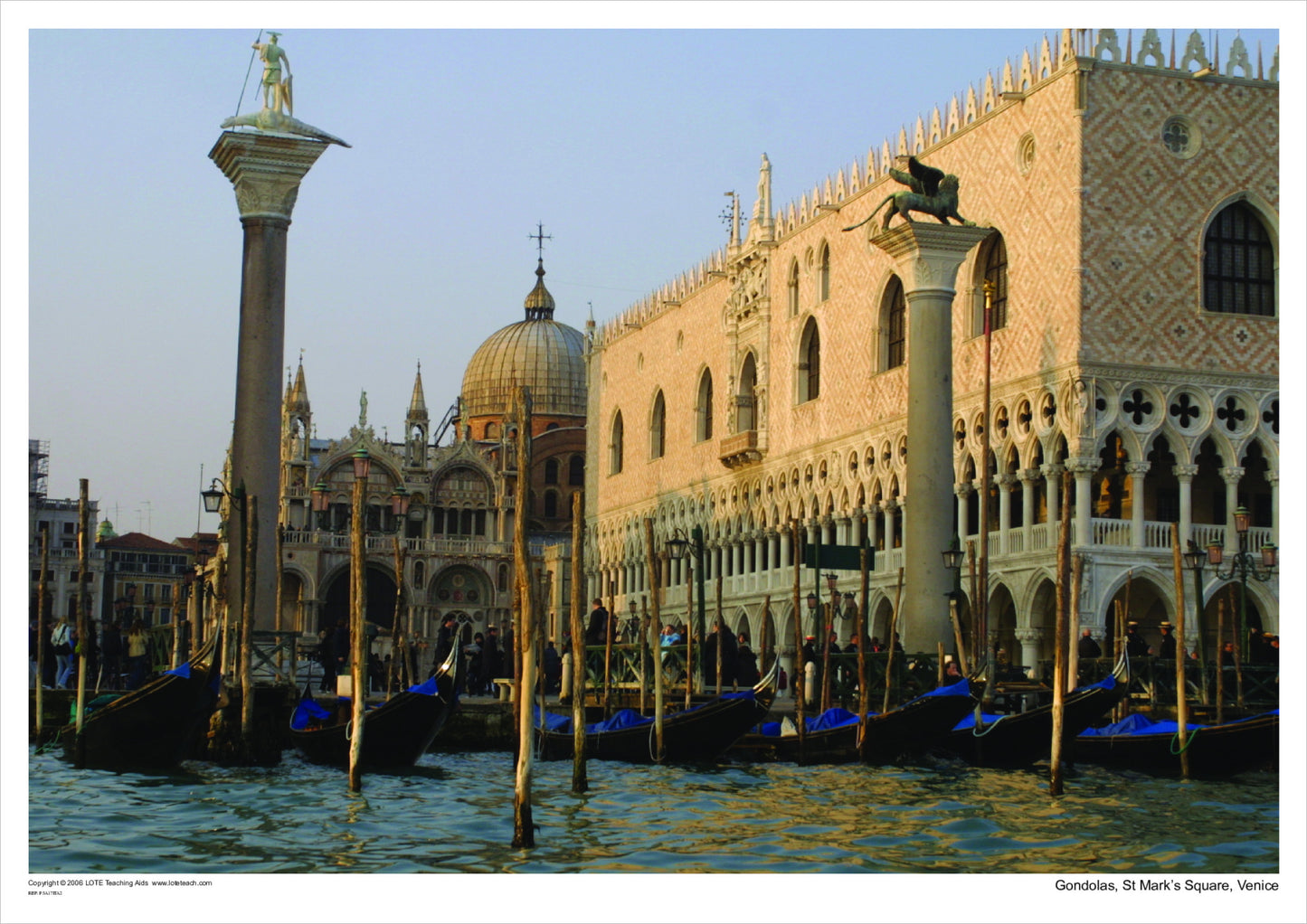 Gondolas, St Mark's Square, Venice
