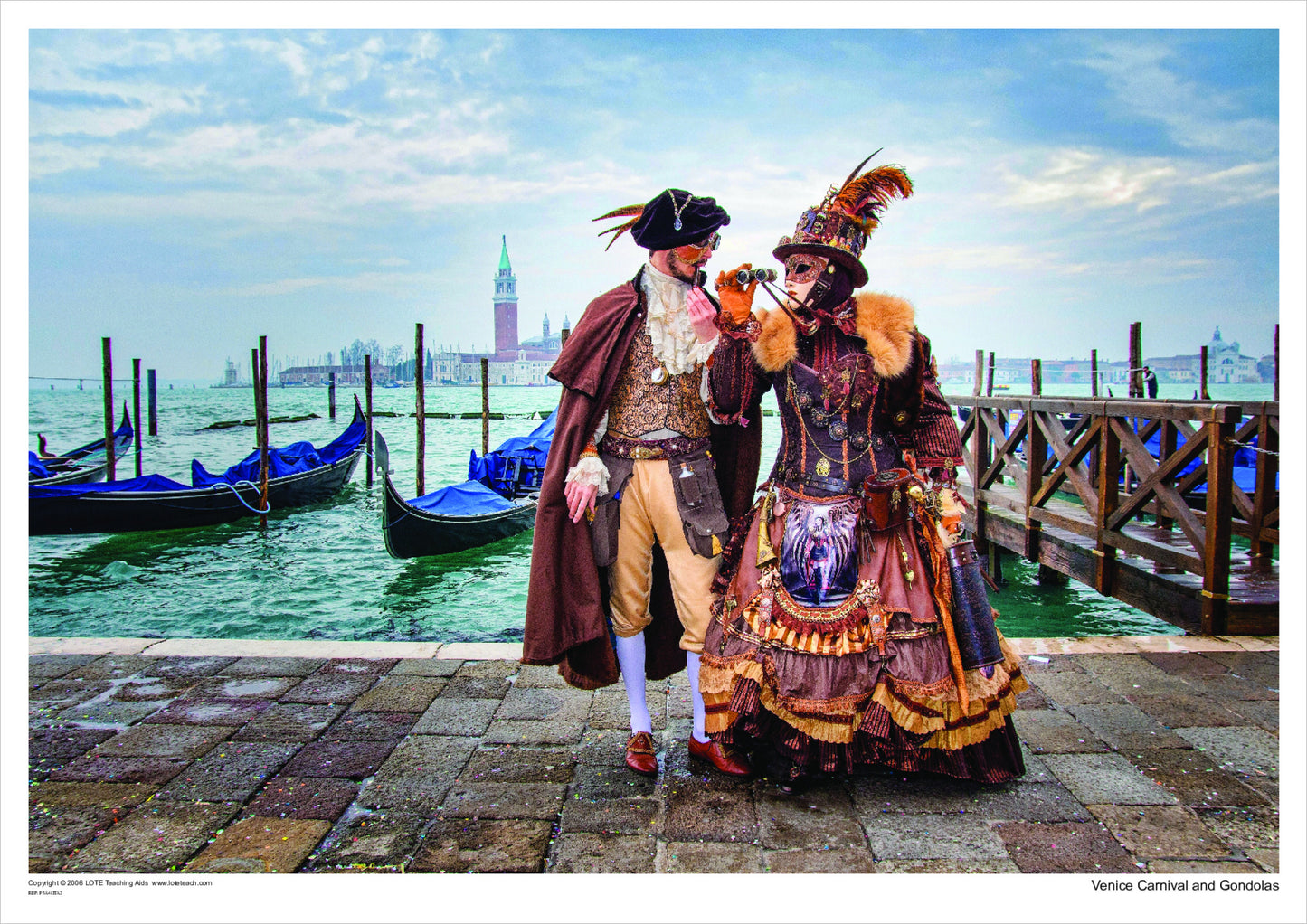 Venice Carnivale and Gondalas, Italy