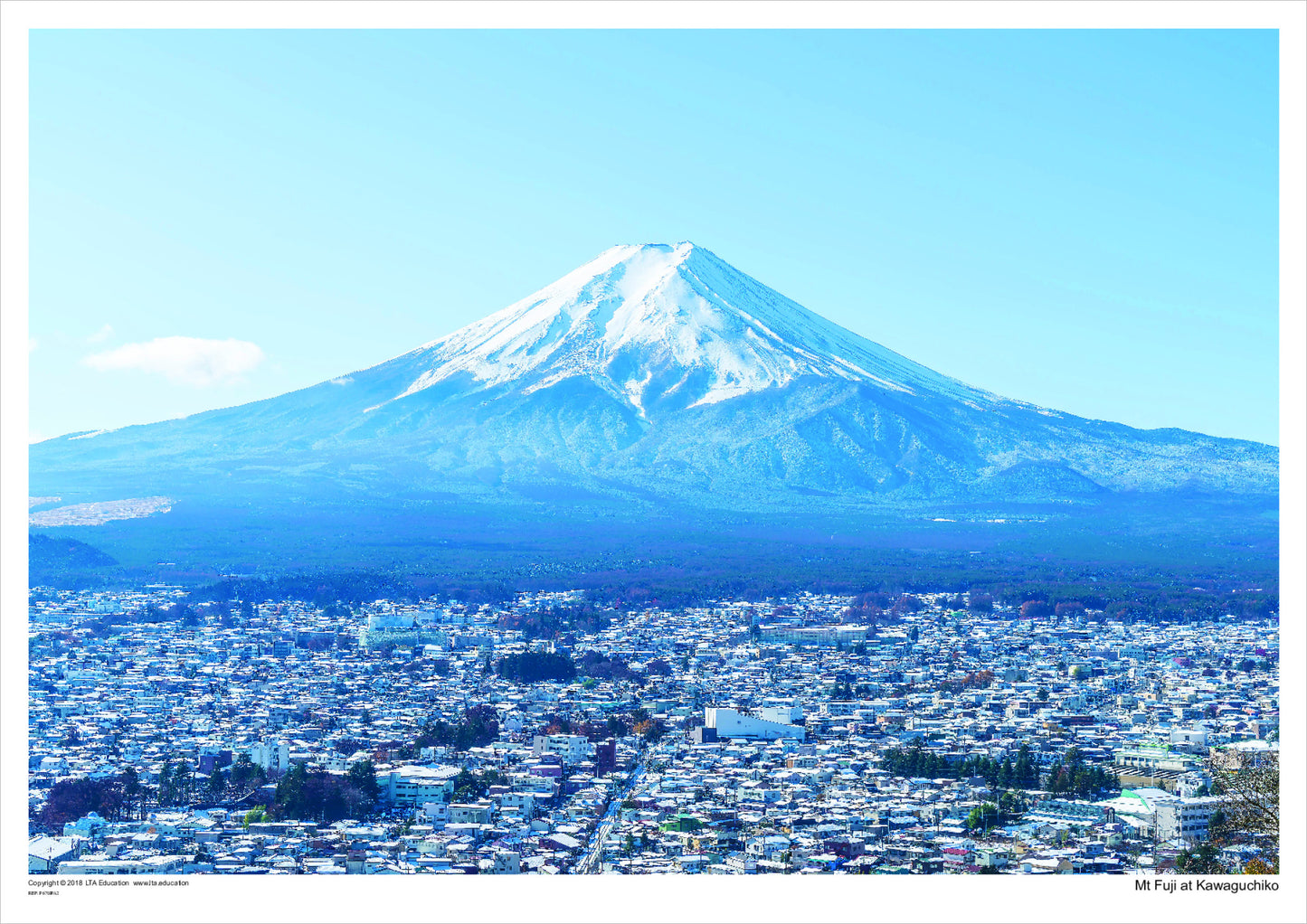 Mount Fuji at Kawaguchiko