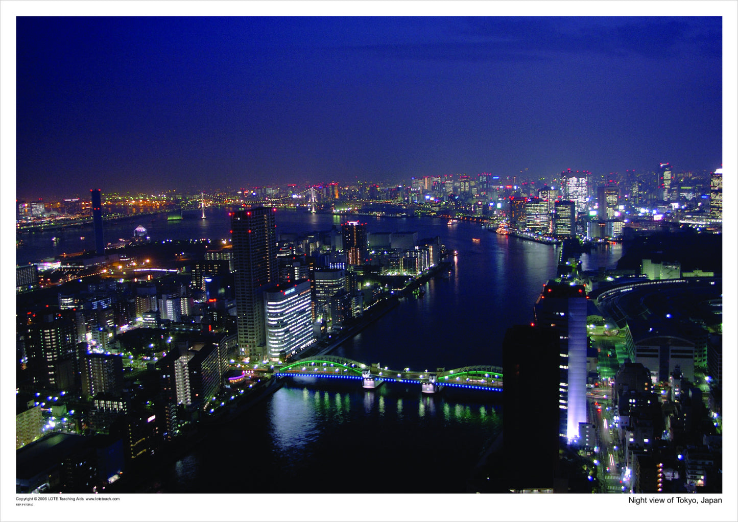Night view of Tokyo