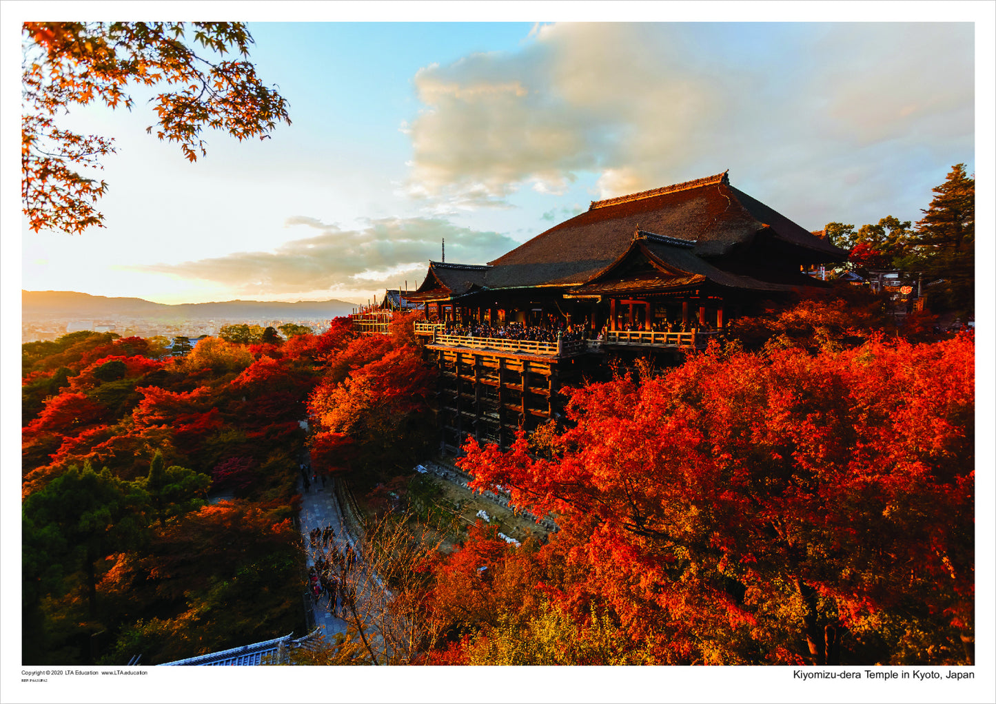 Kiyomizu-dera Temple in Kyoto, Japan