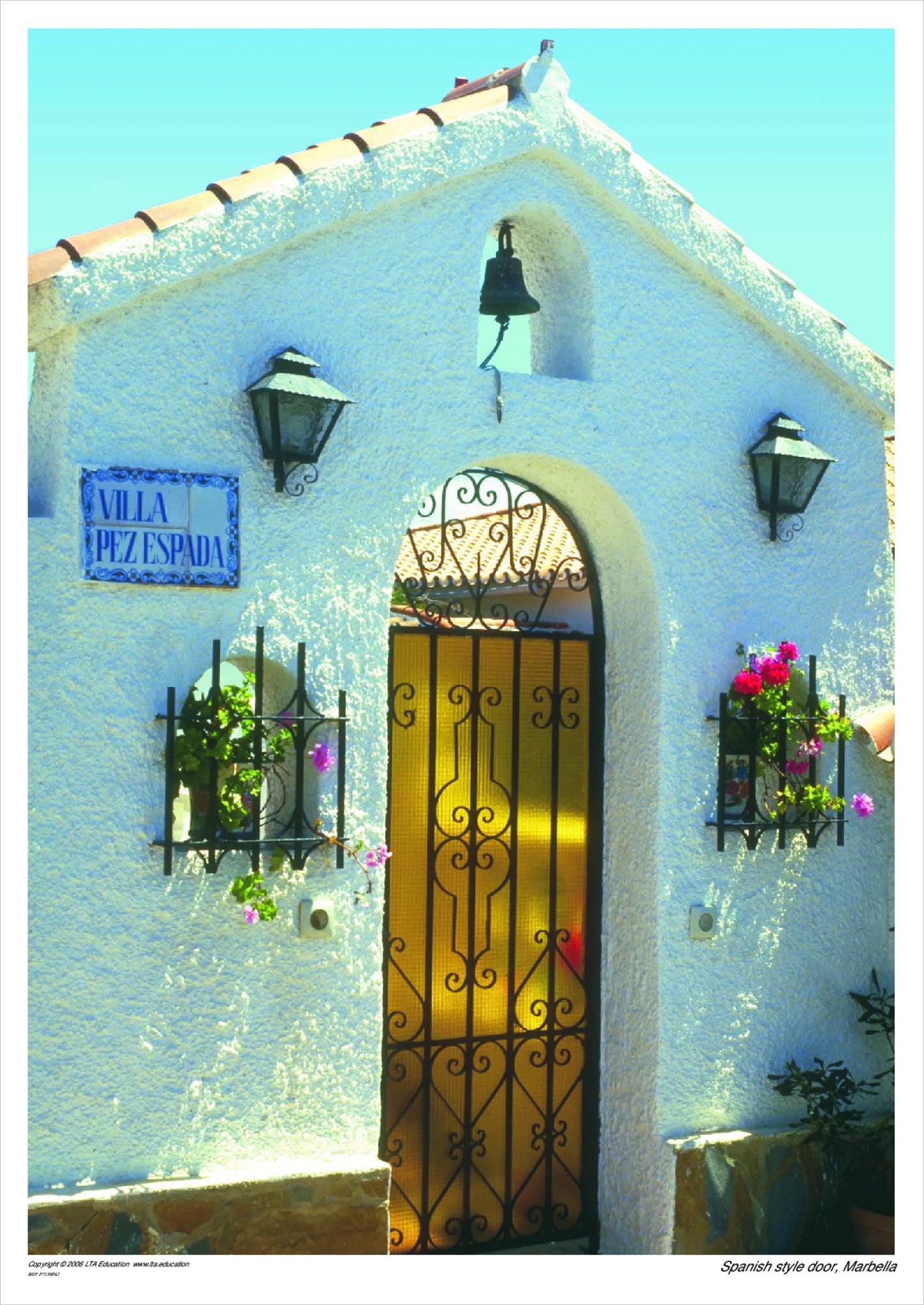 Spanish style door, Marbella