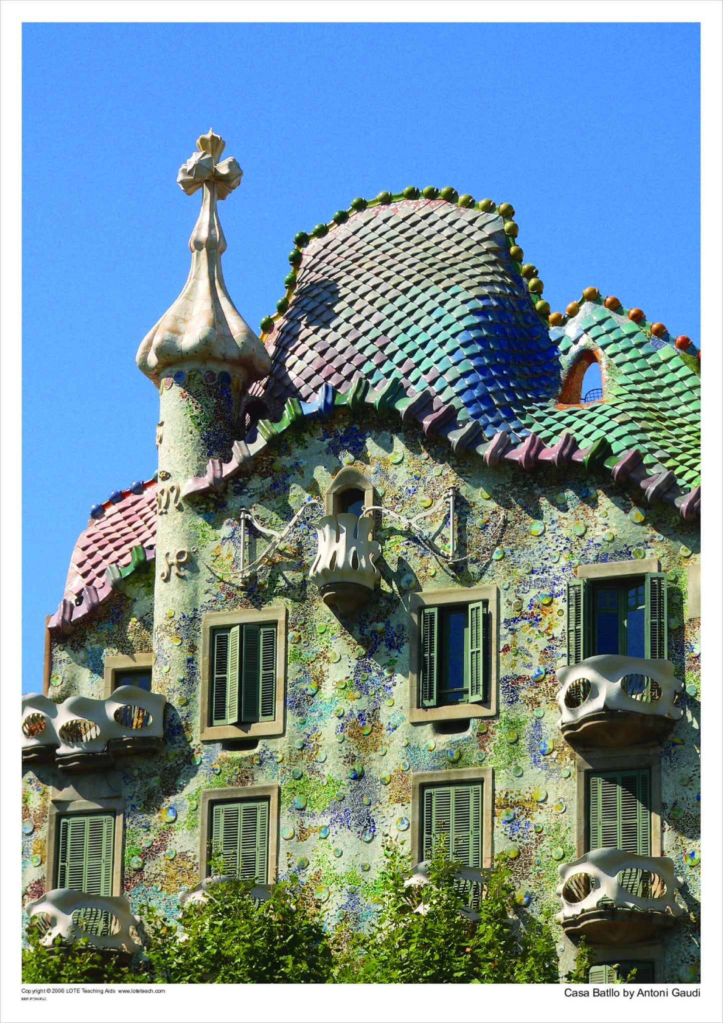 Casa Batllo by Antoni Gaudi