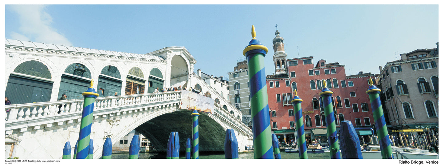 Panoramic Poster: Rialto Bridge