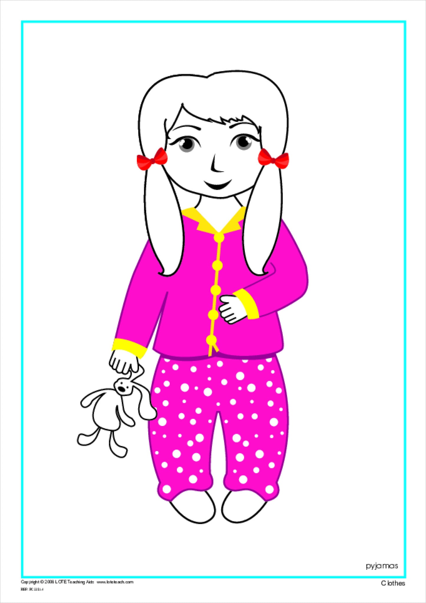 'Clothes' Picture Cards