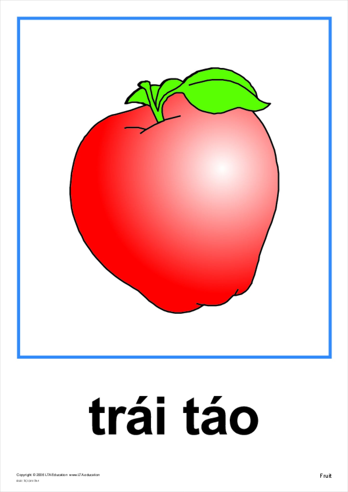 Fruit Theme Cards