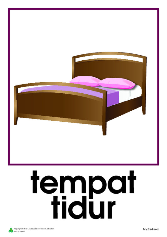 My Bedroom Theme Cards