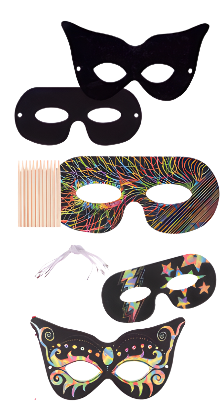 Scratch Art Mask Packs