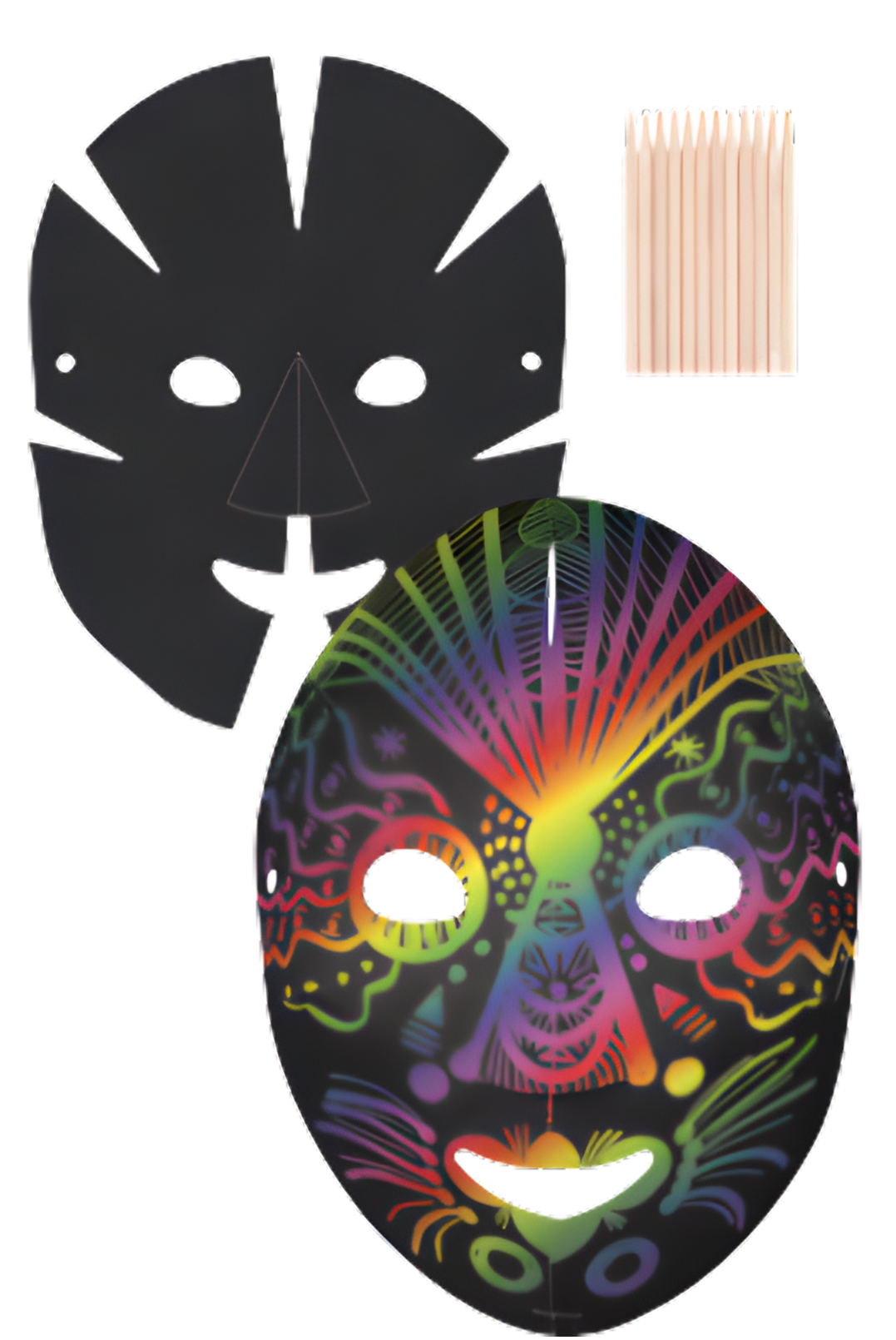 Full Face Scratch Mask Packs