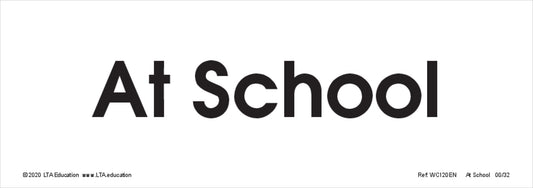 At School Word Cards