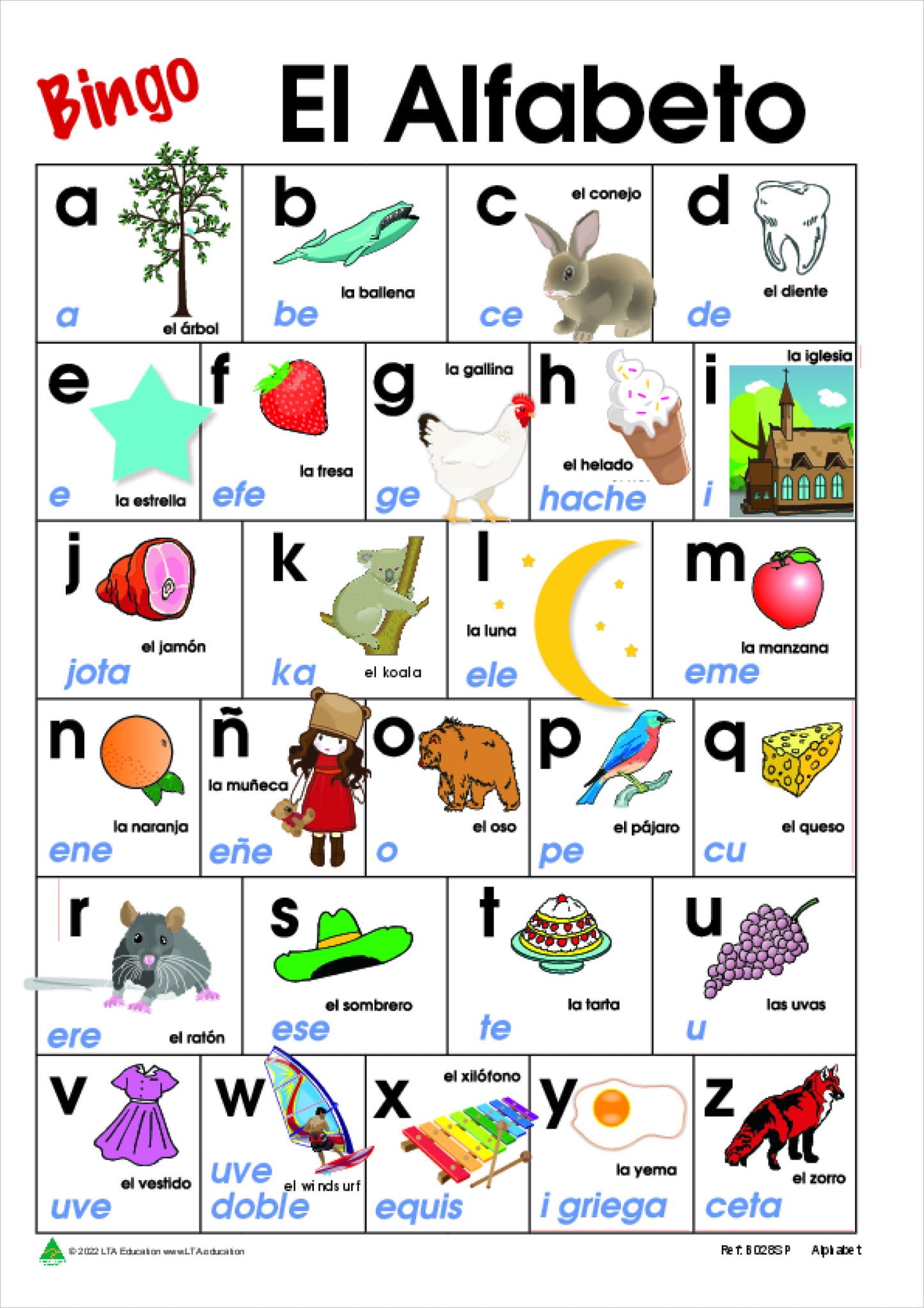 The Alphabet Bingo Game