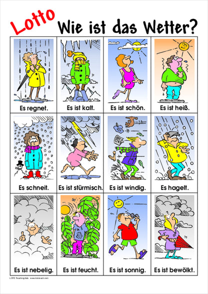 The Weather Bingo Game