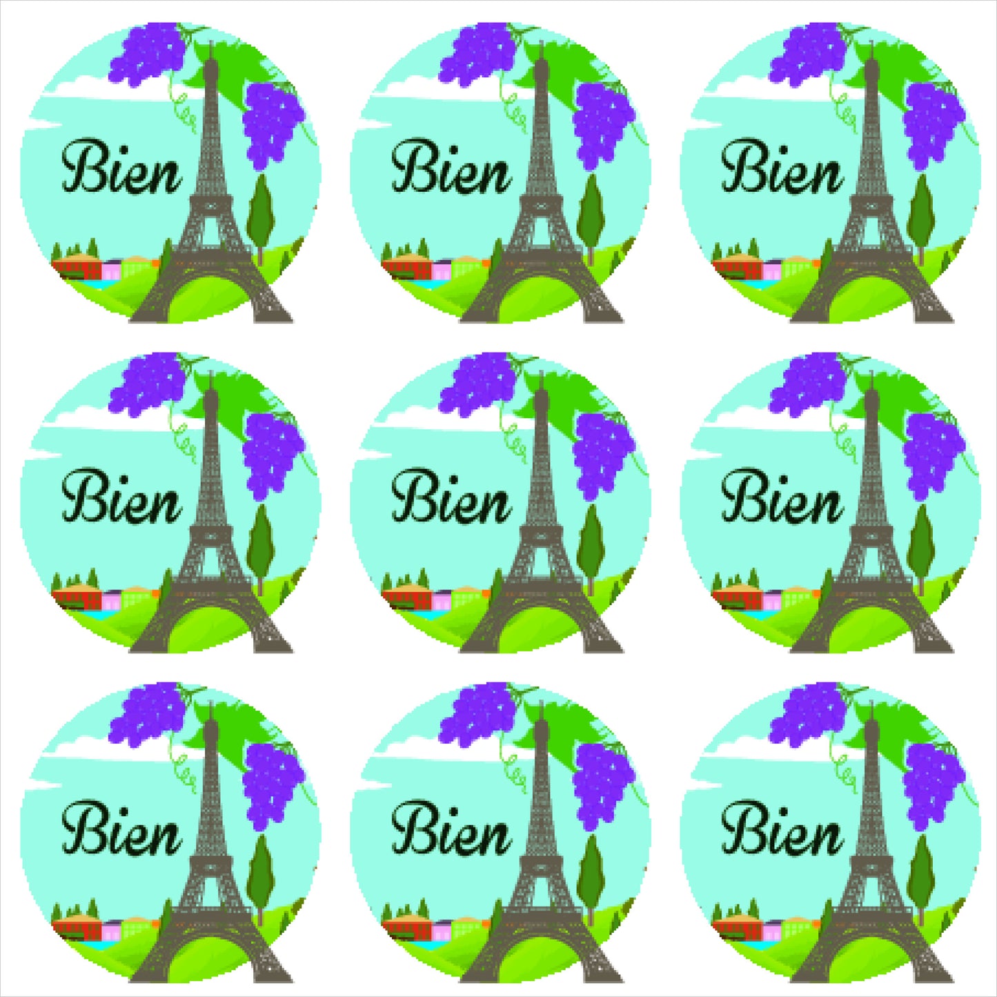 Country Scene Badge