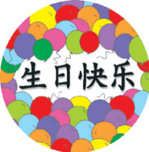 'It's My Birthday!' Badge, Keychain, Magnet