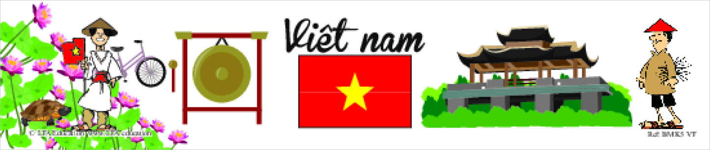 Country Icon Bookmark 5 Pack