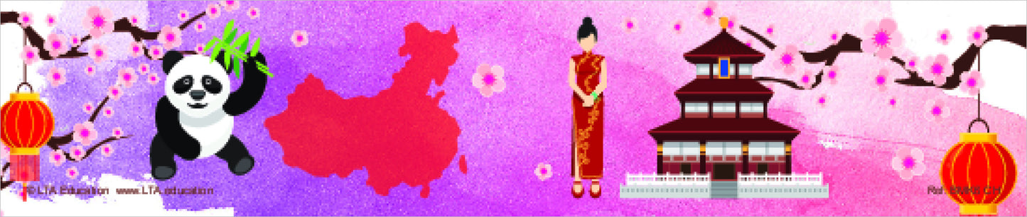 Country Icon Bookmark 6 Pack