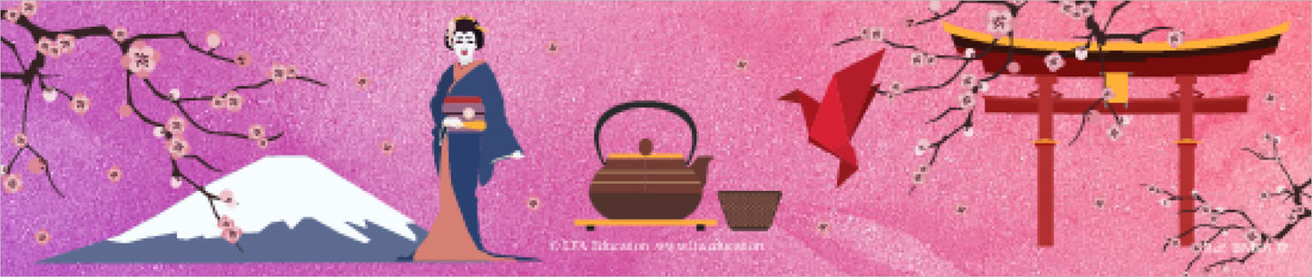 Country Icon Bookmark 6 Pack