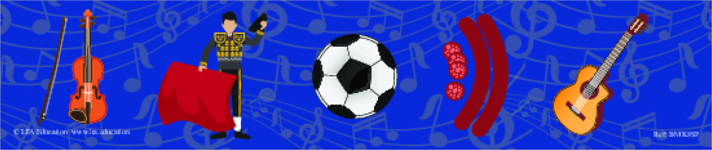 Country Icon Bookmark 8 Pack