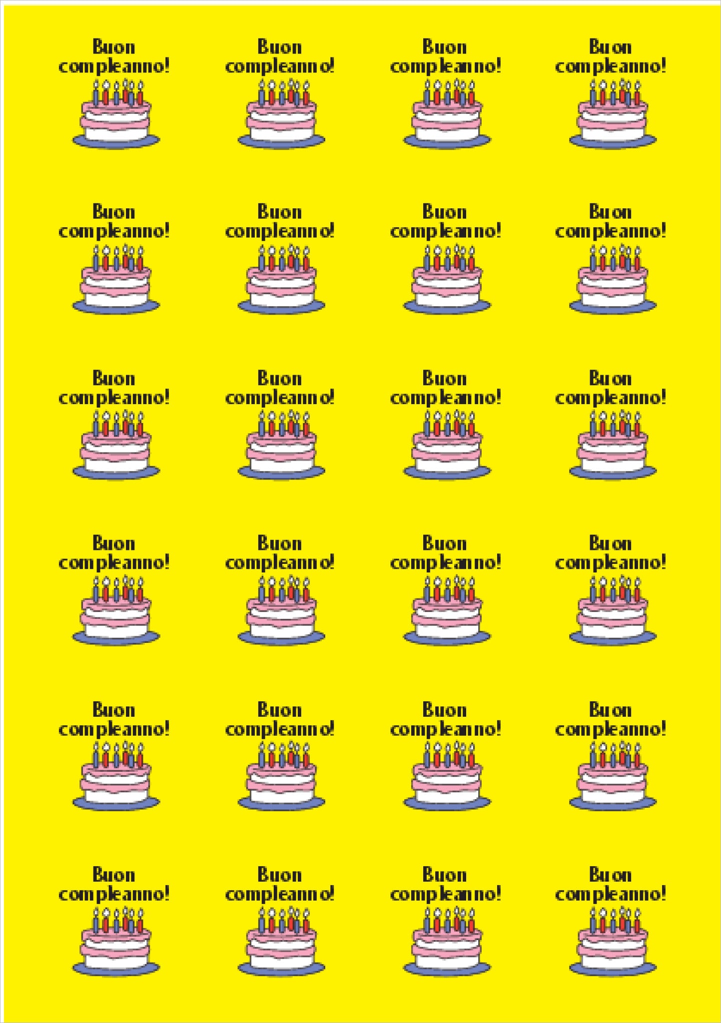 Birthday Stickers 3