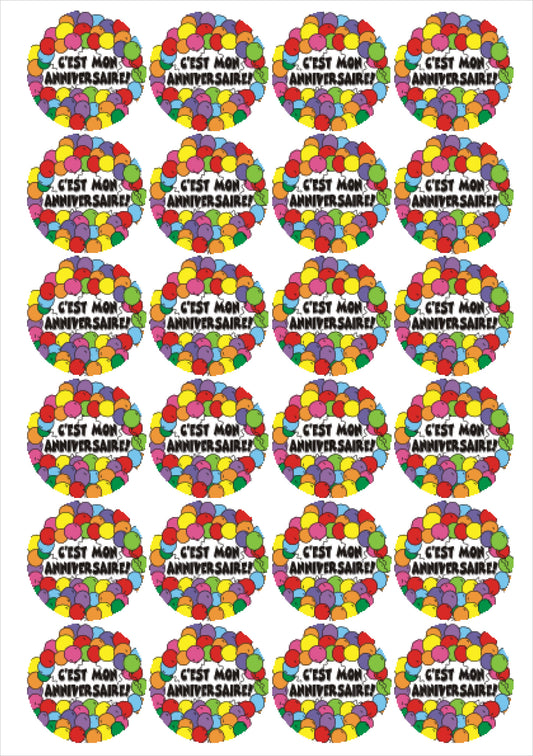Birthday Stickers 5
