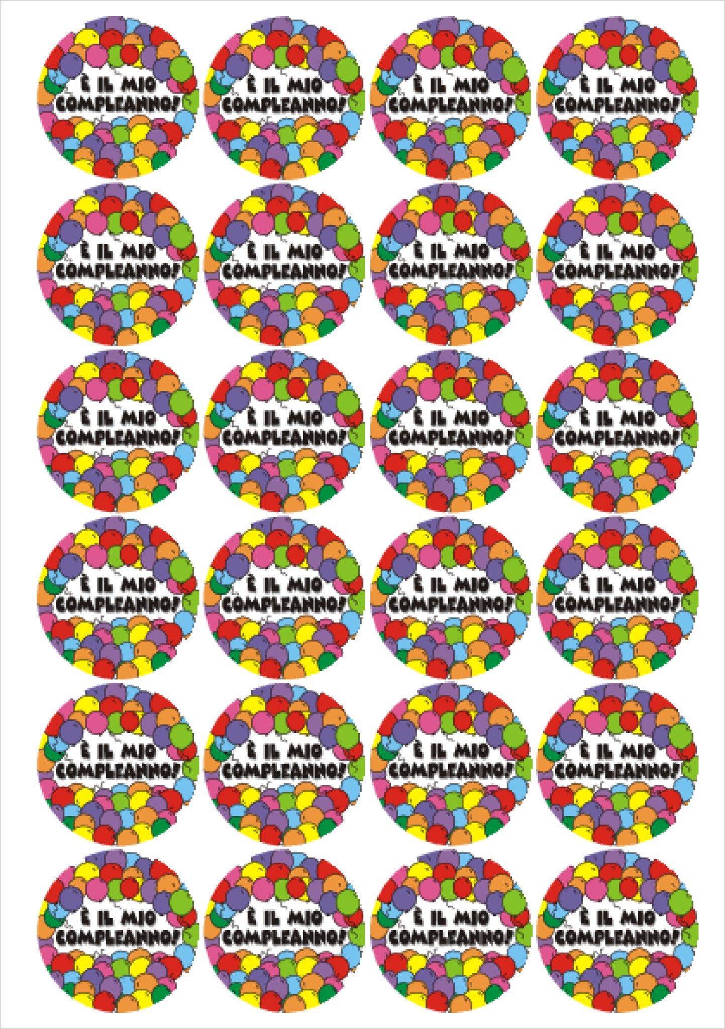 Birthday Stickers 5