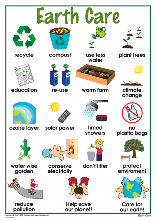 'Earth Care' Activity Kit