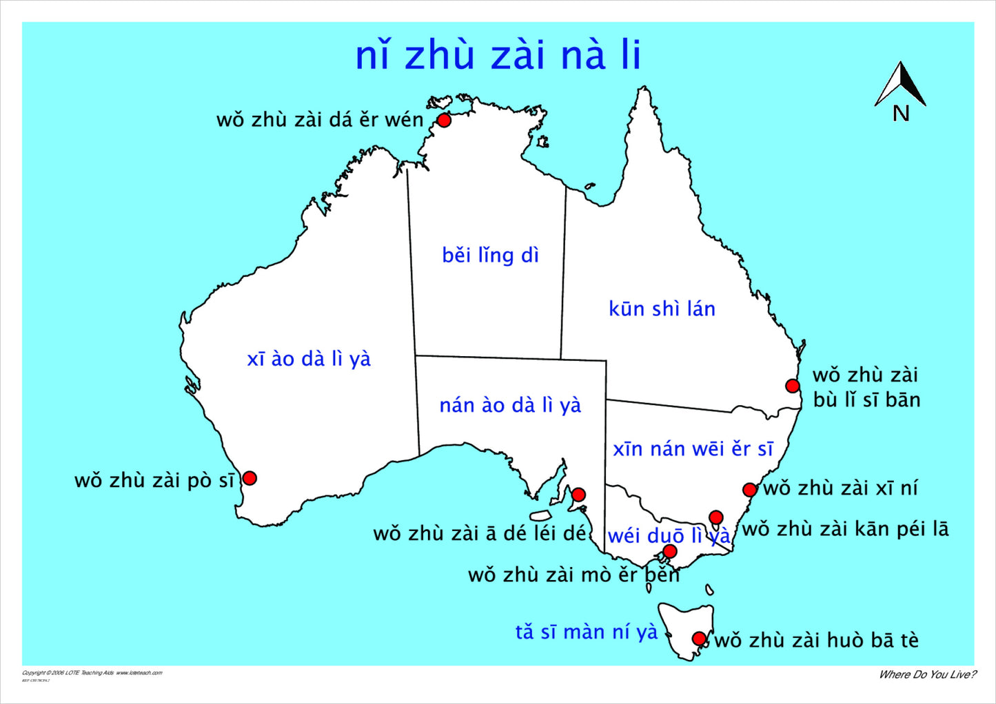 Where do you live? Chart