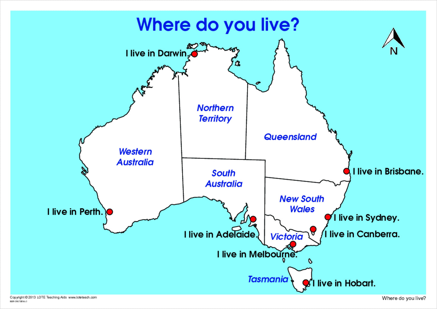Where do you live? Chart