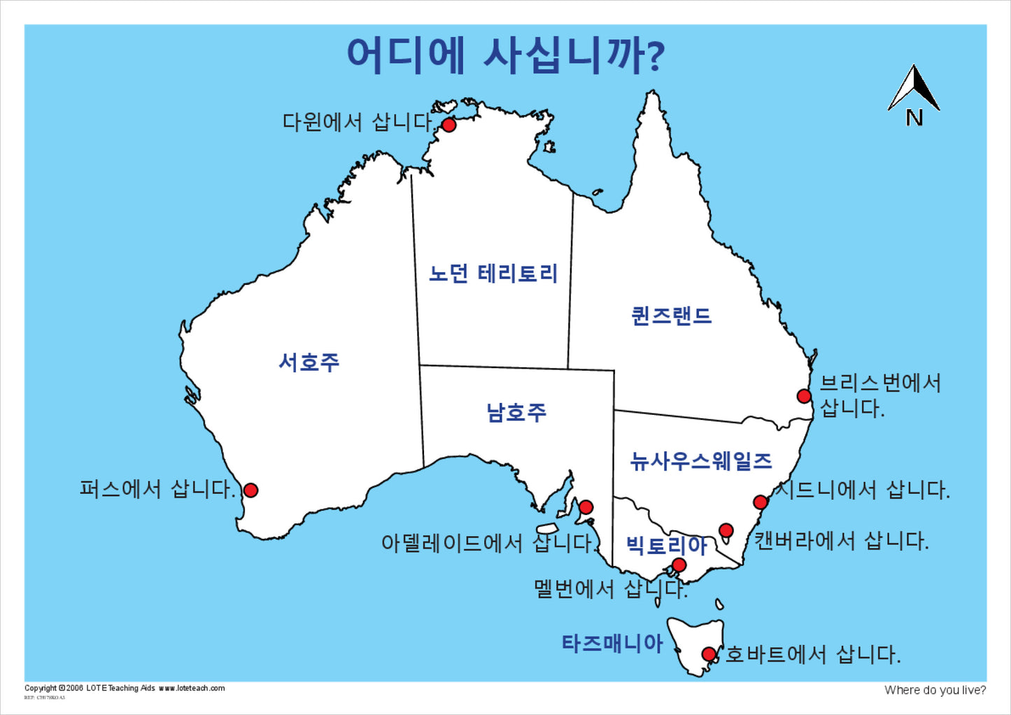 Where do you live? Chart