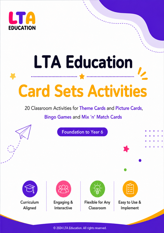 'Card Sets Activities' Teacher Guide