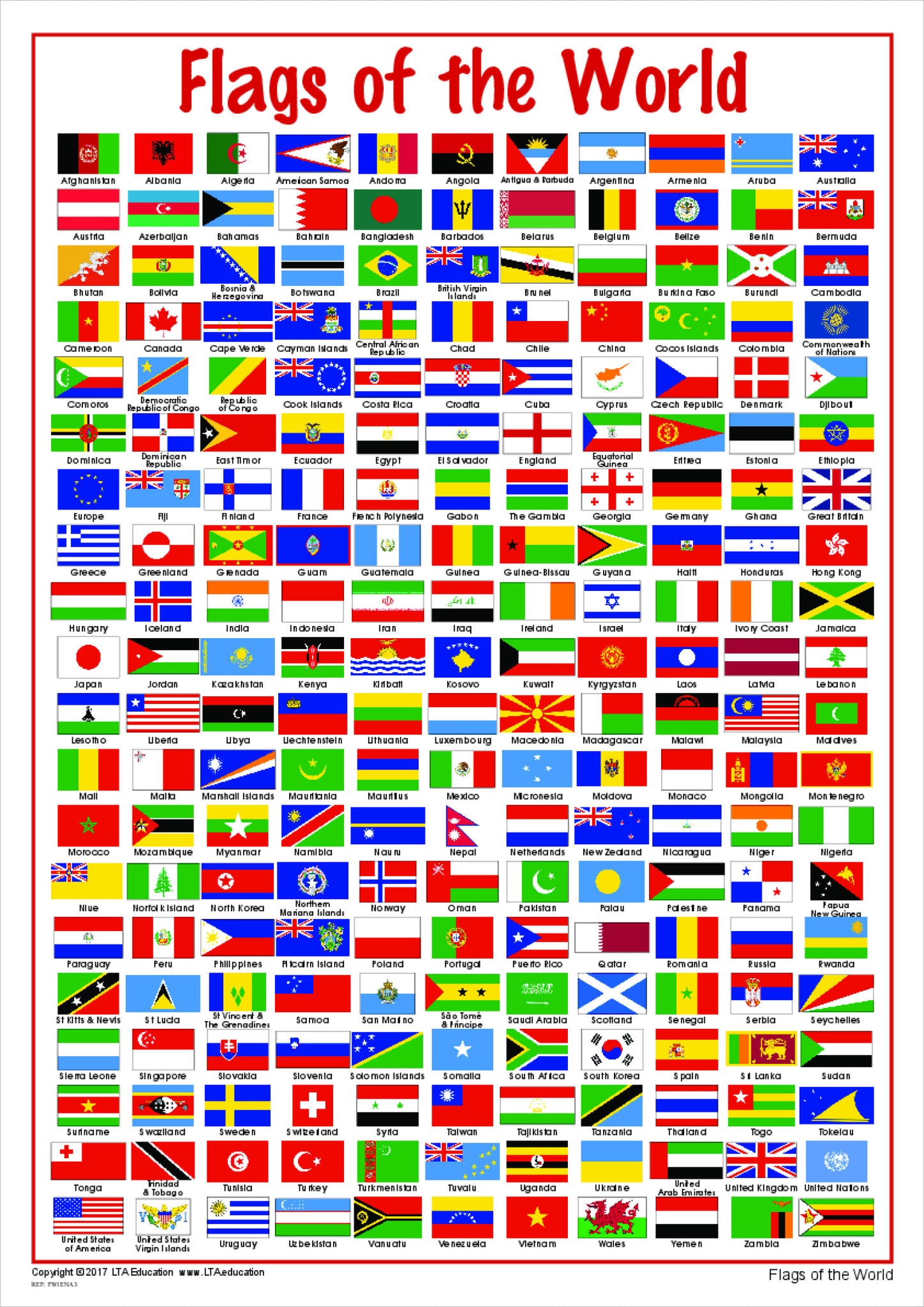 Flags of the World Chart