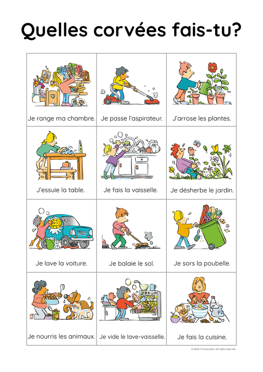 Chores Teaching Resources