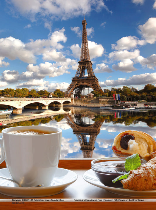 Jigsaw - Breakfast view Eiffel