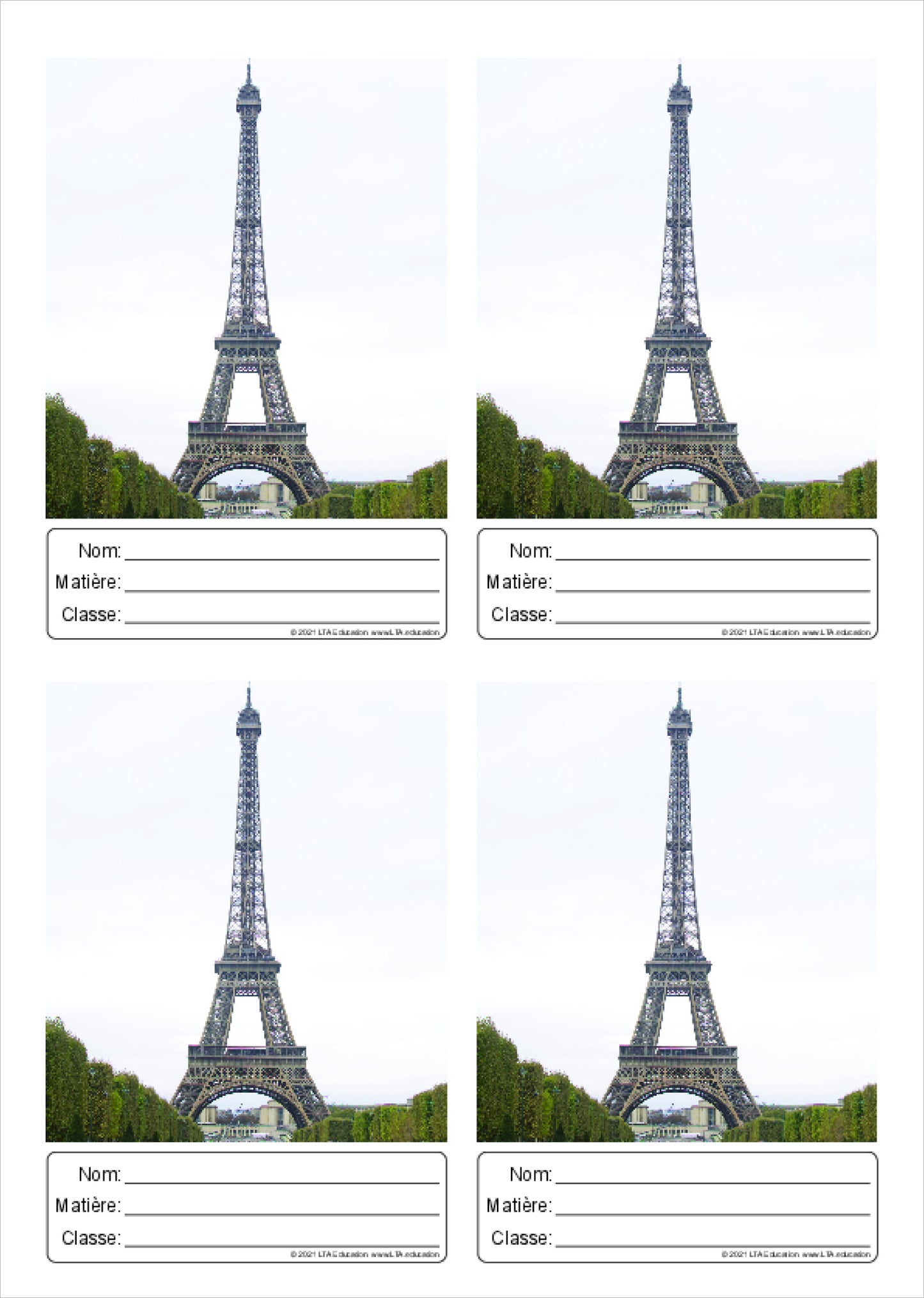 Book Label mixed pack