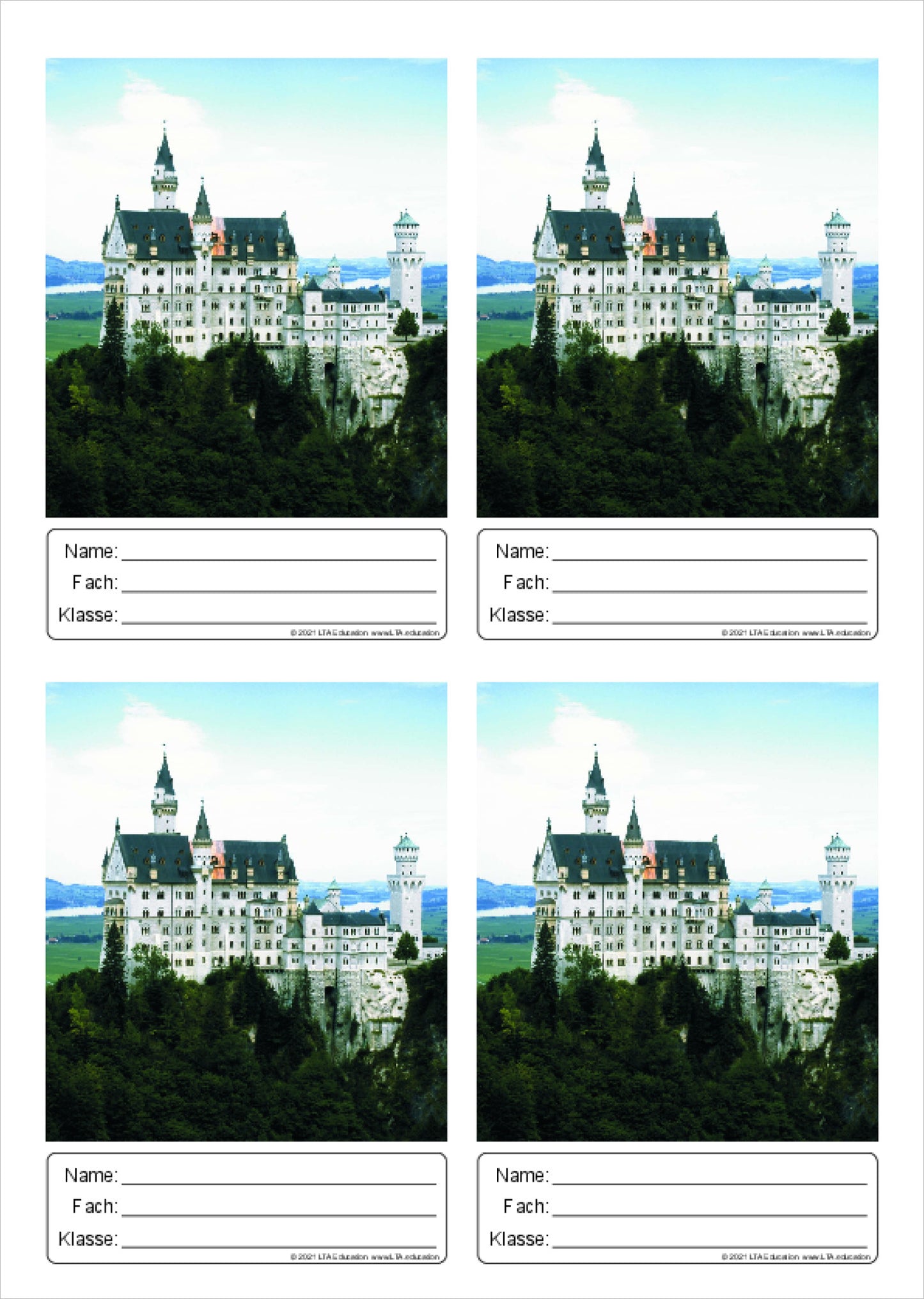 Book Label mixed pack