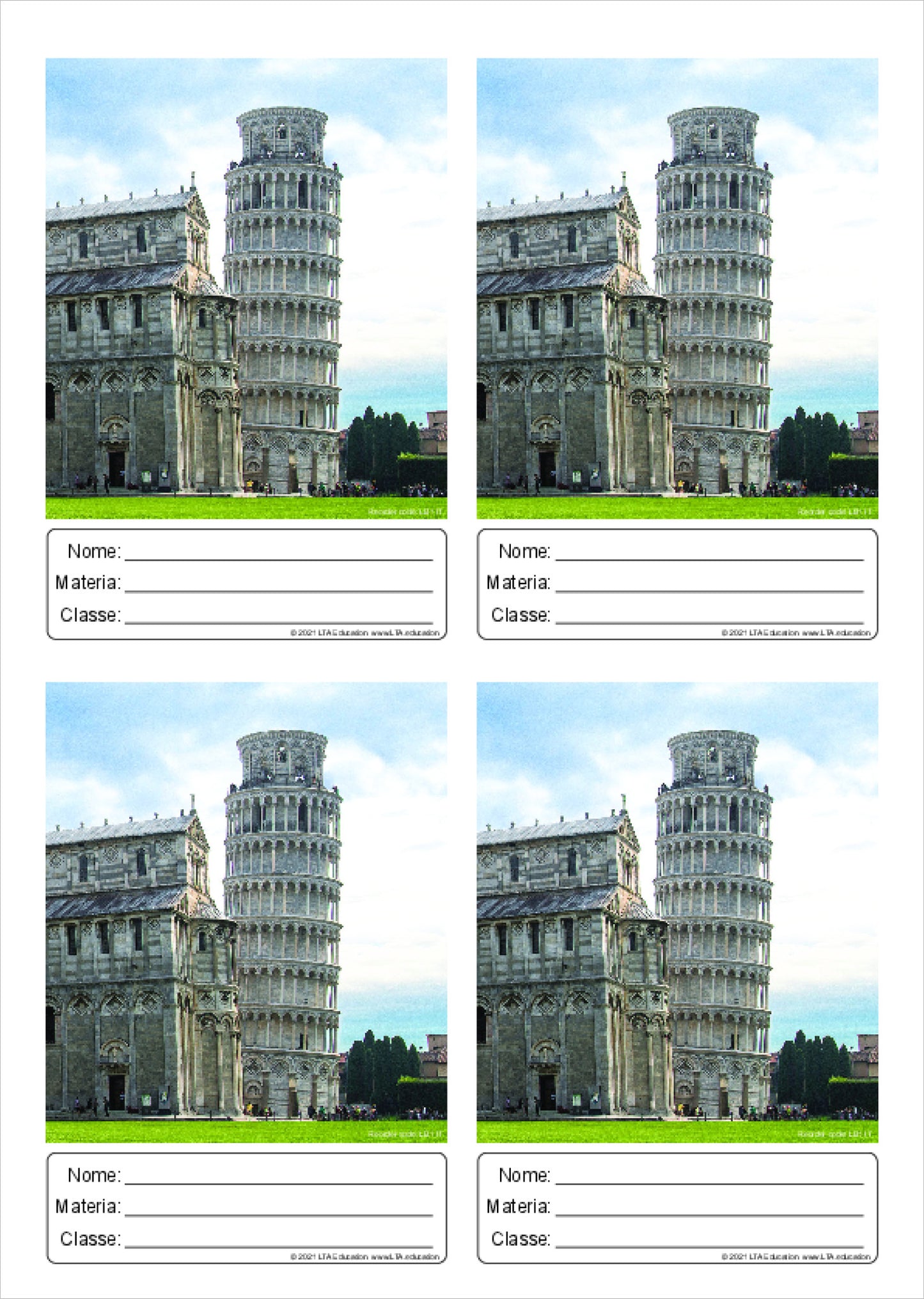 Book Label mixed pack