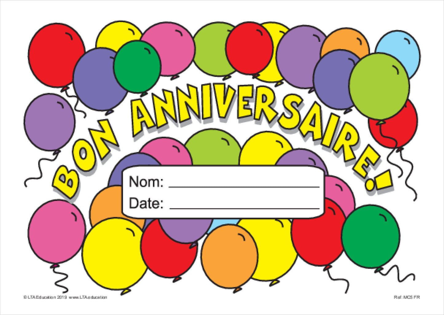 Birthday Certificate Pack