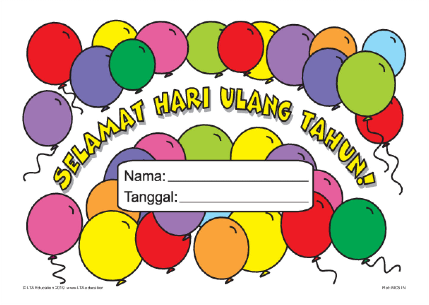 Birthday Certificate Pack