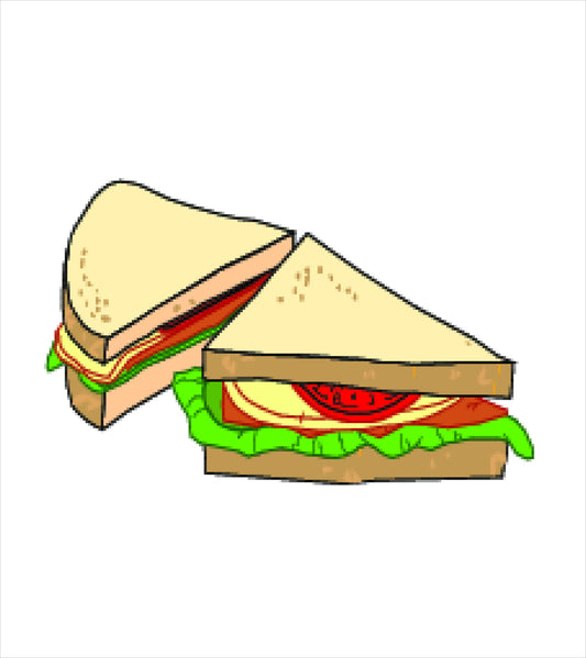 'Lunch' Mix 'n' Match Card Set
