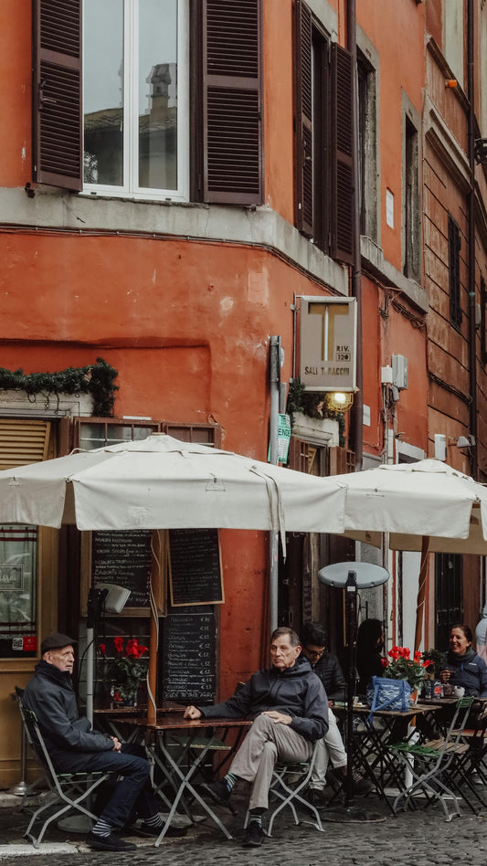 Outdoor cafe, Rome, Italy