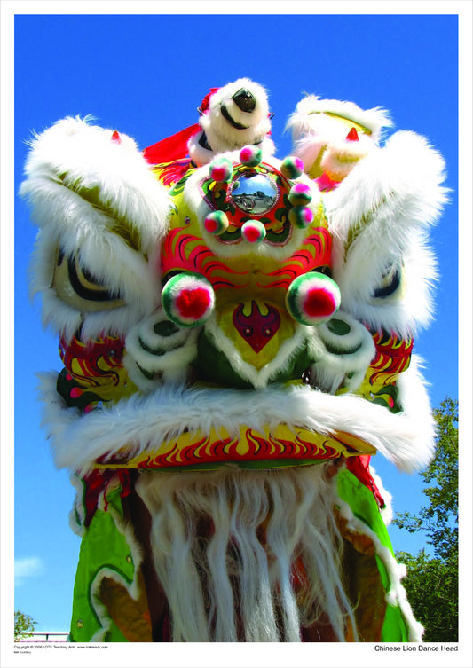 Chinese Lion Dance Head