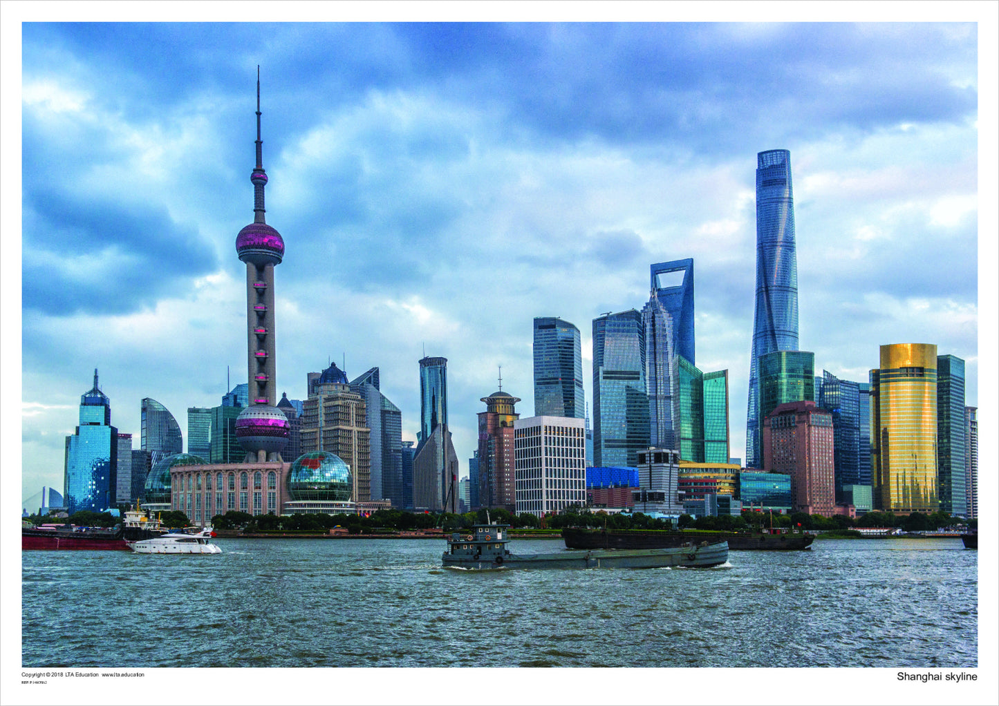 Jigsaw: Shanghai Skyline, China