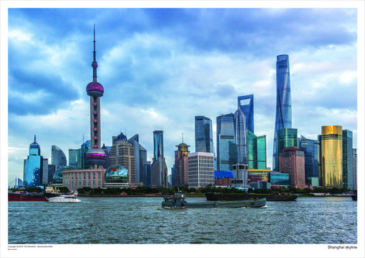 Jigsaw: Shanghai Skyline, China